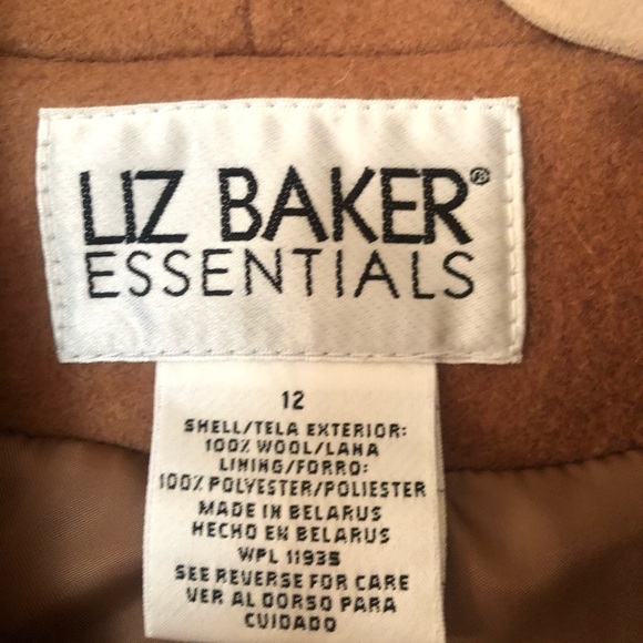 Beautiful Women’s Full length 100 wool light/Cream color Size 12 Made In US - Picture 4 of 6